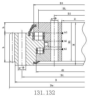 上海13系列外齒型轉(zhuǎn)盤支承